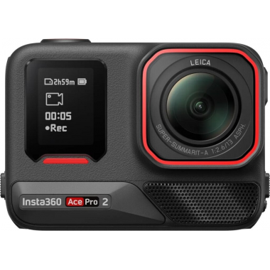 Insta360 Ace Pro 2 Dual Battery Bundle Action Camera - Black