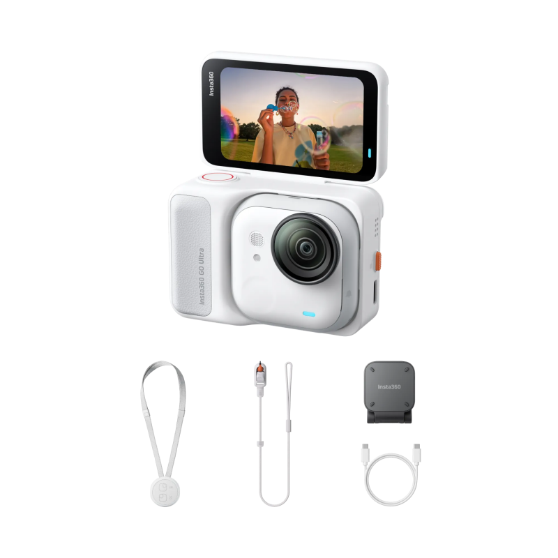 Insta360 GO Ultra Action Camera - Arctic White