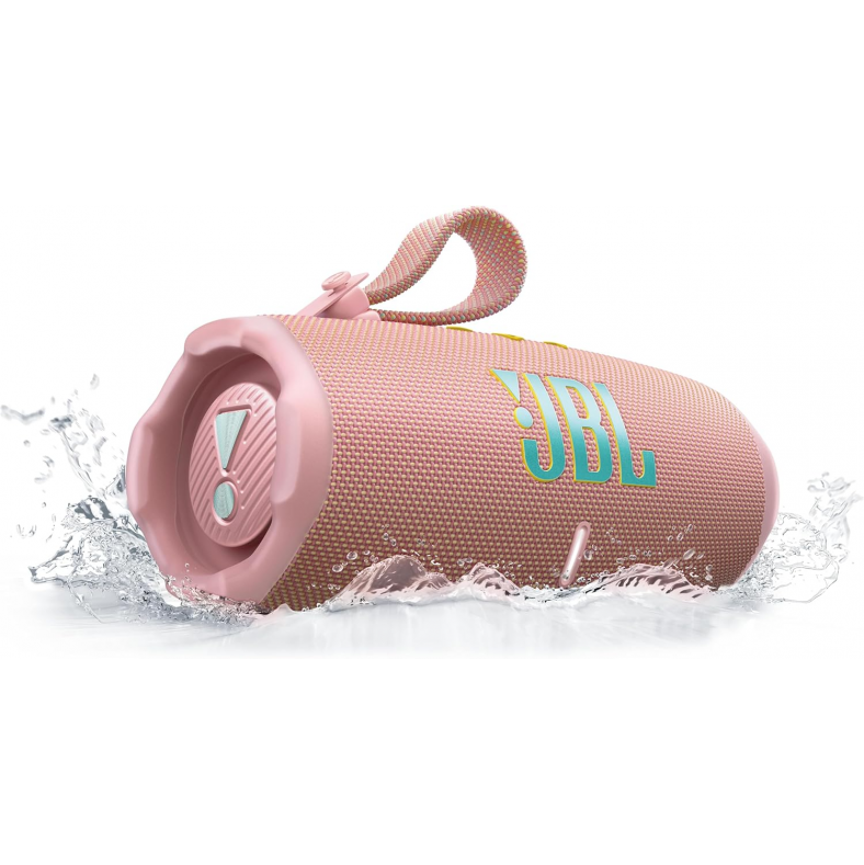 JBL Charge 6 Portable Bluetooth Speaker - Pink