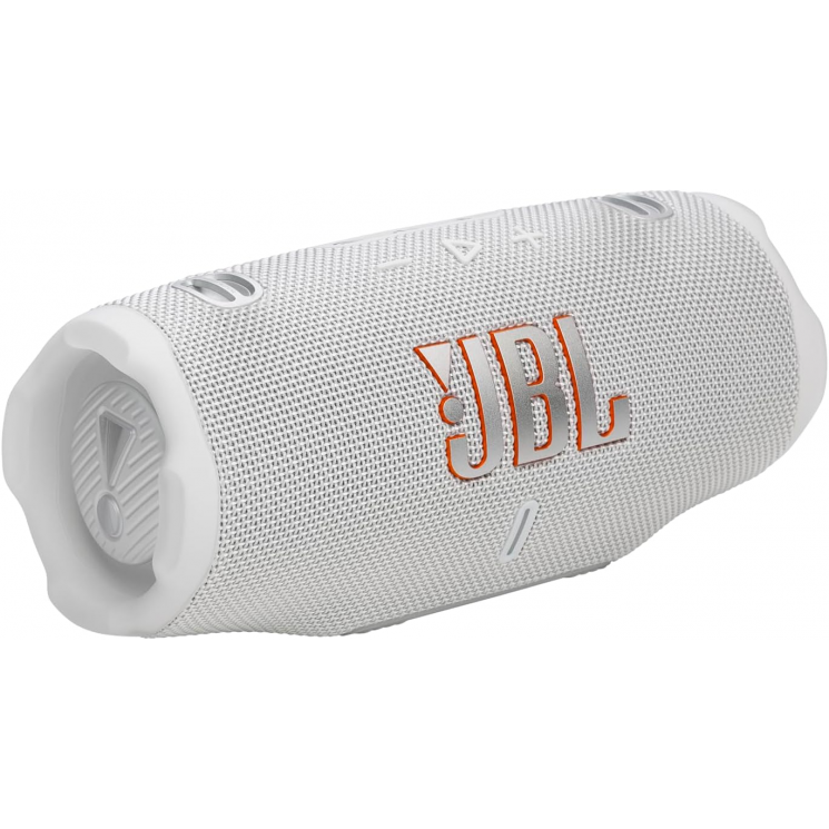 JBL Charge 6 Portable Bluetooth Speaker - White