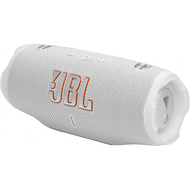 JBL Charge 6 Portable Bluetooth Speaker - White