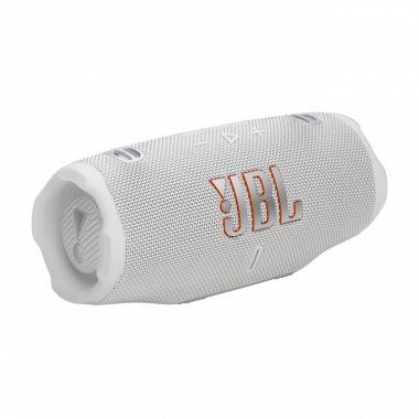 JBL Charge 6 Portable Bluetooth Speaker - White