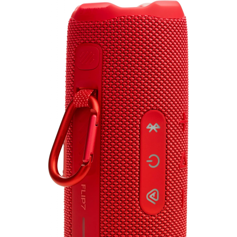 JBL Flip 7 Portable Bluetooth Speaker - Red