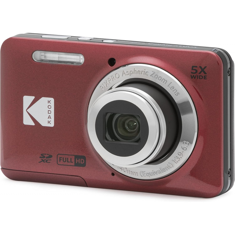 Kodak PIXPRO FZ55 Compact Camera - Red