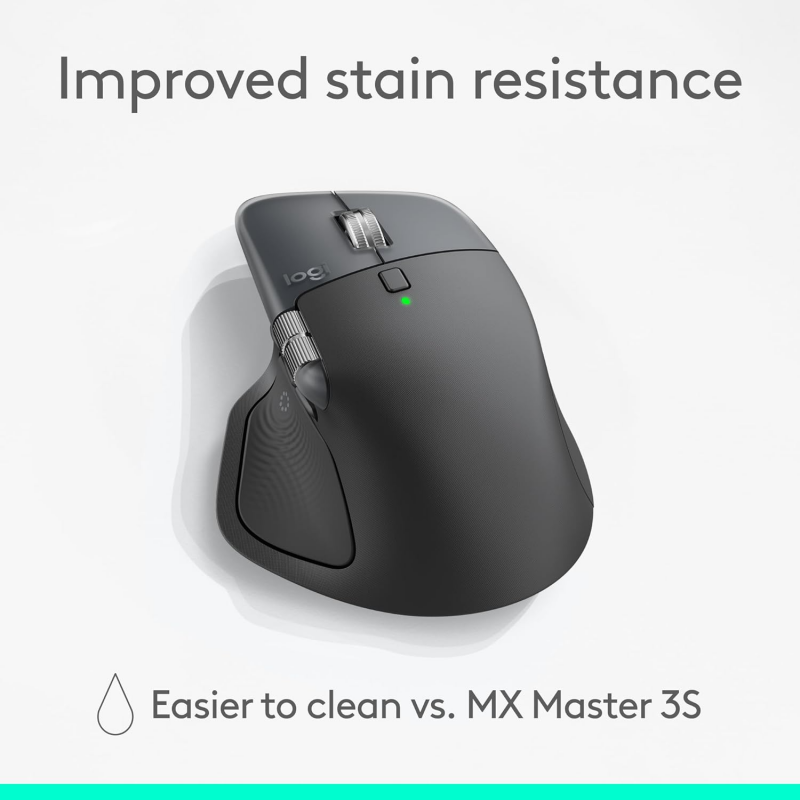 Logitech MX Master 4 Wireless Performance Mouse - Graphite