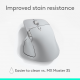 Logitech MX Master 4 Wireless Performance Mouse - Pale grey