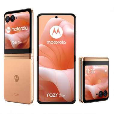 Motorola Razr 40 Ultra 5G smartphone (Dual-SIM 8/256) - Peach Fuzz