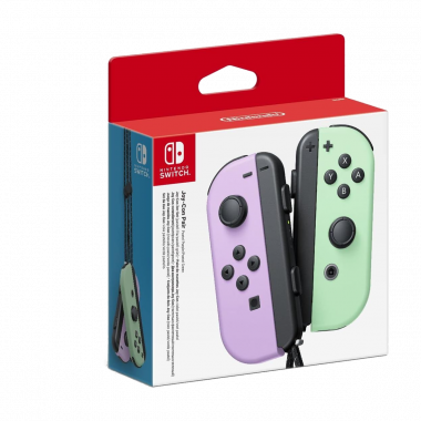 Nintendo Switch Joy-Con (Left & Right, Wireless)  - Pastel Purple/Pastel Green