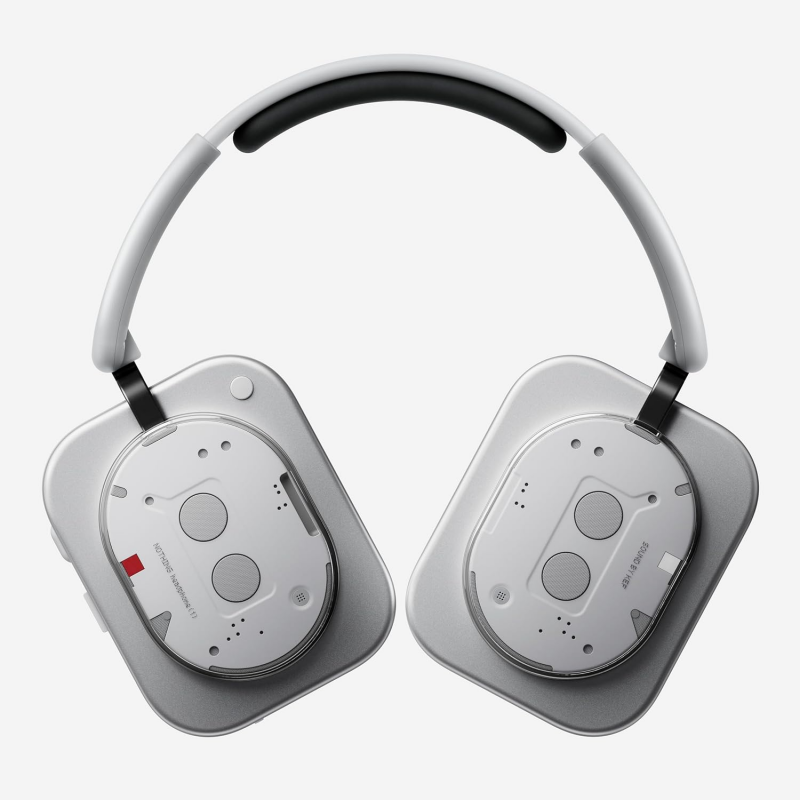 Nothing Headphone (1) Wireless Over Ear Headphones with Active Noise Cancelling - White