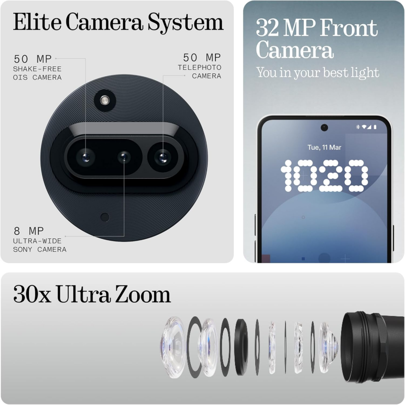 Nothing Phone 3a 12+256gb - Black