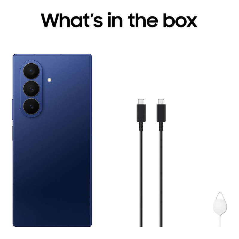 Samsung Galaxy Z Fold 7 5G Smartphone (12GB+256GB) - Blue Shadow