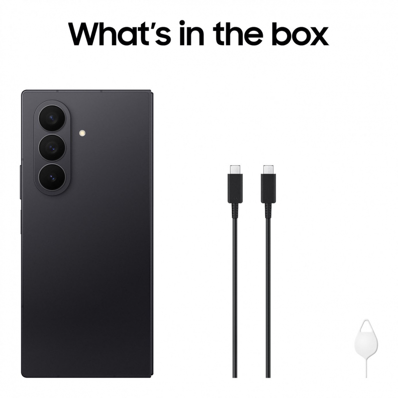 Samsung Galaxy Z Fold 7 5G Smartphone (12GB+256GB) - Jet Black