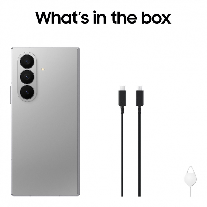 Samsung Galaxy Z Fold 7 5G Smartphone (12GB+256GB) - Silver Shadow