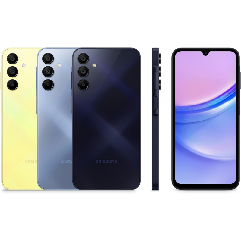 Samsung Galaxy A15 4G Smartphone (6+128GB, Dual Sim) -  Blue