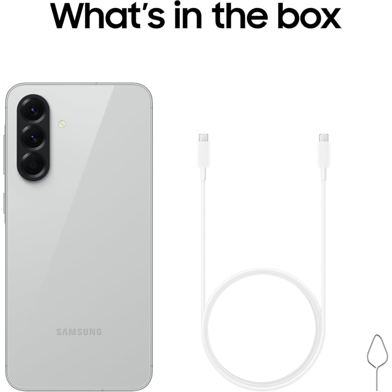 Samsung Galaxy A56 5G Smartphone (Dual-SIMs, 8+128GB) - Awesome Lightgrey