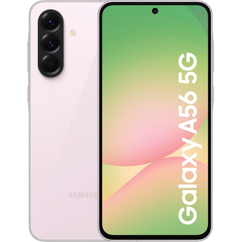 Samsung Galaxy A56 5G Smartphone (Dual-SIMs, 8+128GB) - Awesome Pink