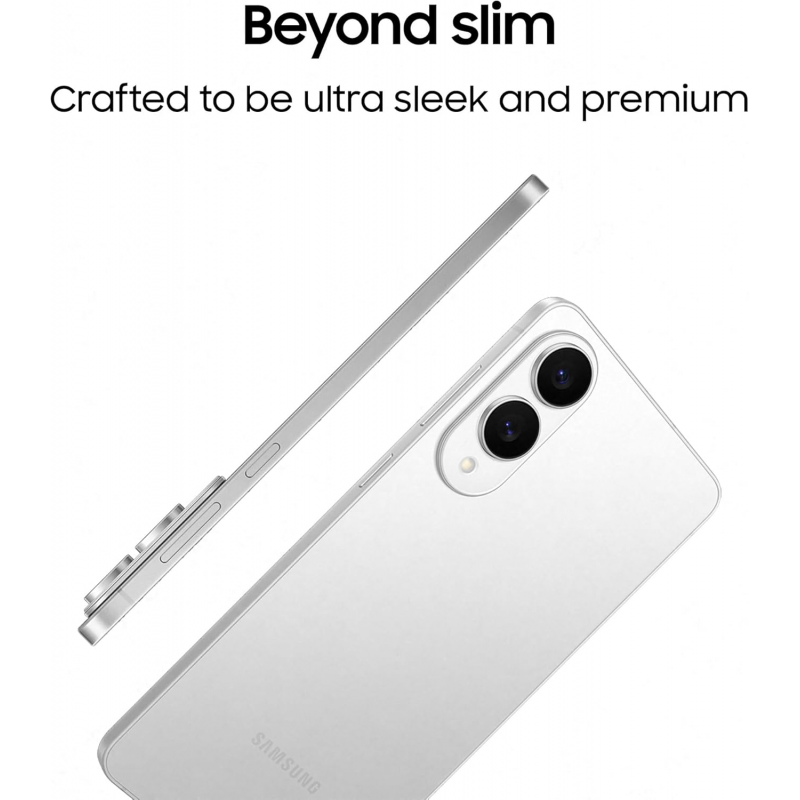 Samsung Galaxy S25 Edge 5G Smartphone (Dual-SIMs, 12GB+256GB) - Titanium Icyblue