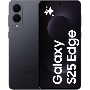 Samsung Galaxy S25 Edge 5G Smartphone (Dual-SIMs, 12GB+512GB) - Titanium Jetblack