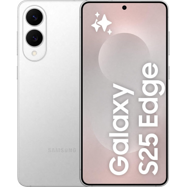 Samsung Galaxy S25 Edge 5G Smartphone (Dual-SIMs, 12GB+512GB) - Titanium Silver