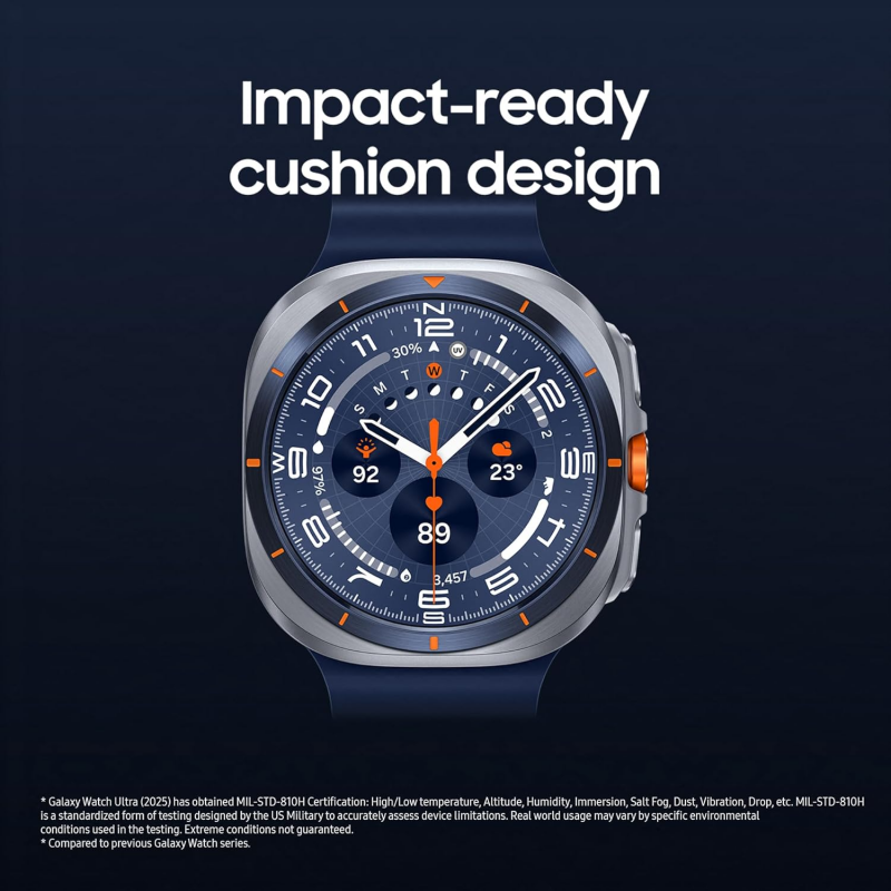 Samsung Galaxy Watch Ultra (2025, LTE, 47mm) - Titanium Silver