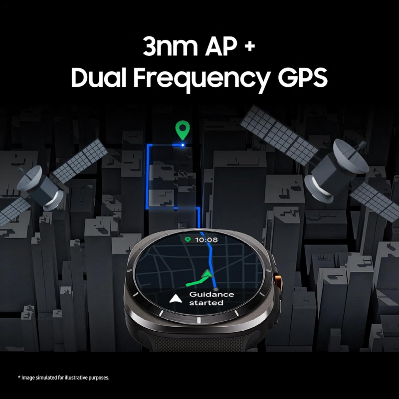 Samsung Galaxy Watch Ultra (2025, LTE, 47mm) - Titanium Silver