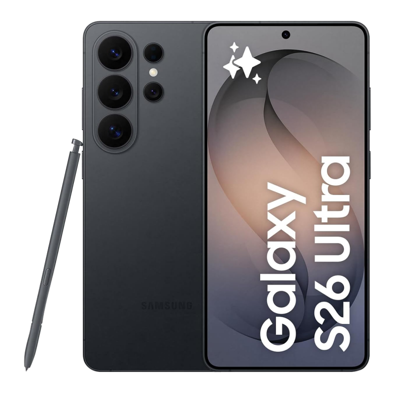 Samsung Galaxy S26 Ultra 5G Smartphone (Dual-SIMs, 12GB+512GB) - Black