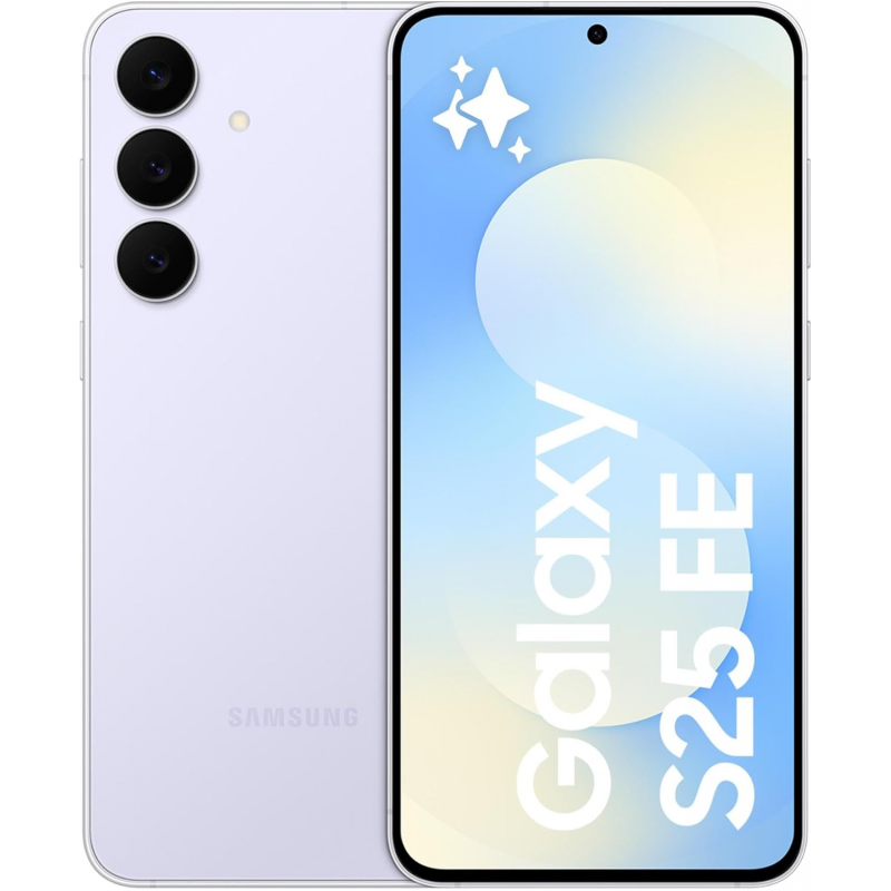 Samsung Galaxy S25 FE 5G Smartphone (Dual-SIMs, 8GB+256GB) - Icy Blue