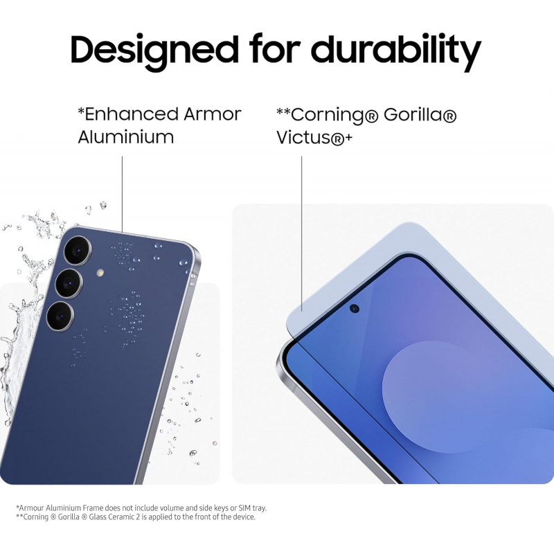 Samsung Galaxy S25 FE 5G Smartphone (Dual-SIMs, 8GB+256GB) - Icy Blue