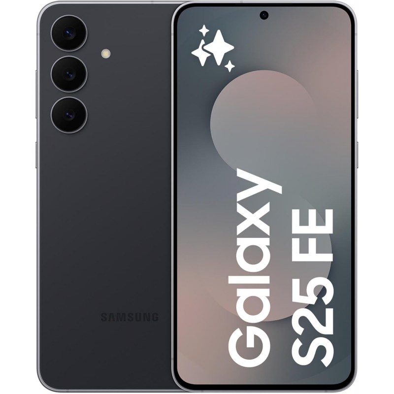 Samsung Galaxy S25 FE 5G Smartphone (Dual-SIMs, 8GB+512GB) - Jet Black