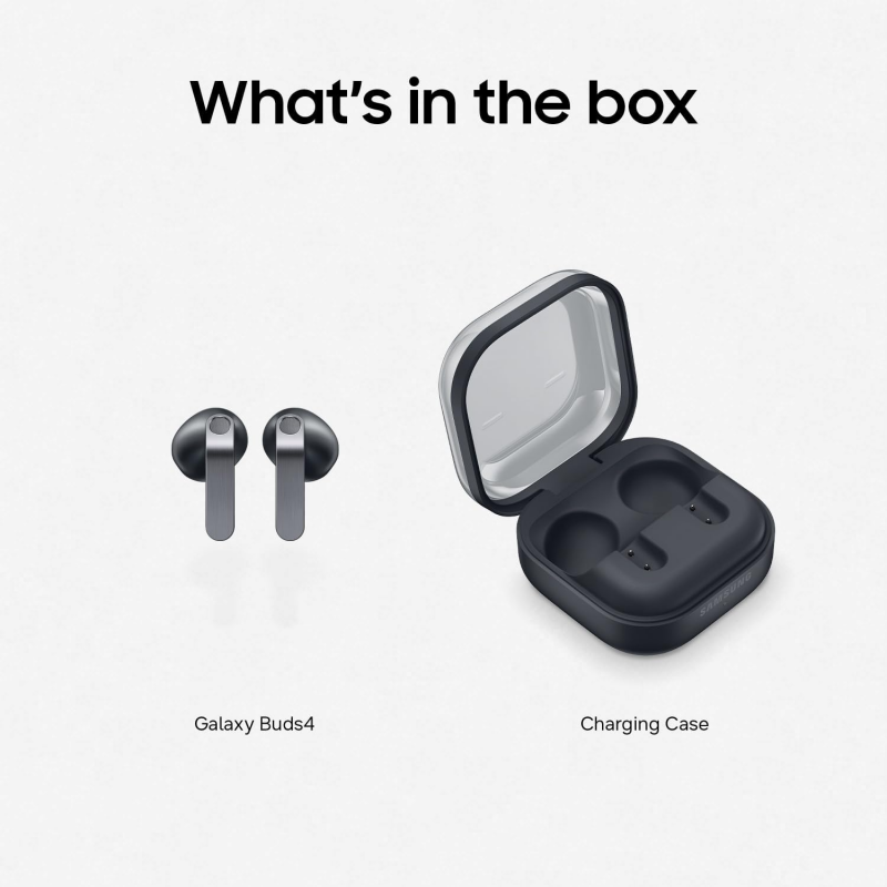 Samsung Galaxy Buds4 Wireless Bluetooth Earbuds - Black