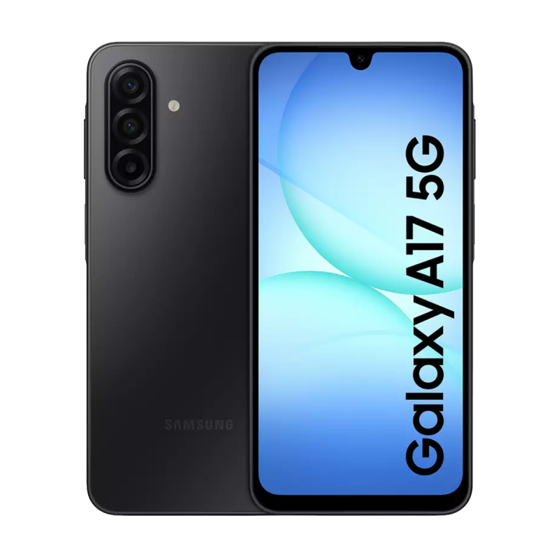 Samsung Galaxy A17 5G Smartphone (Dual-SIMs, 4GB + 128GB) - Black