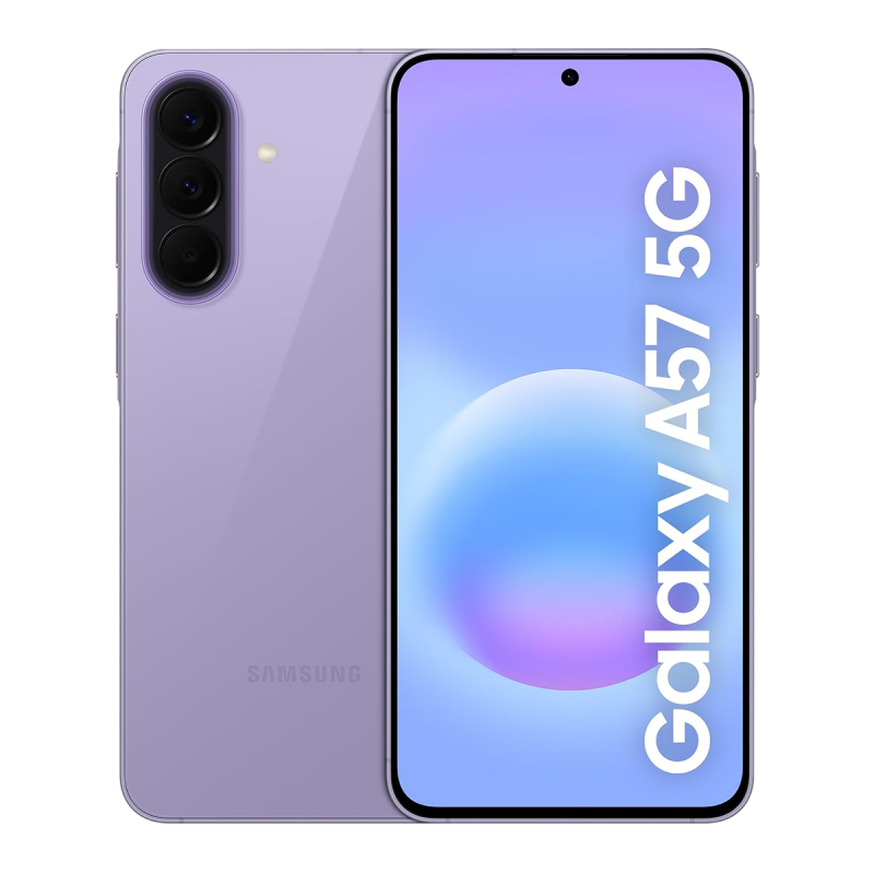 Samsung Galaxy A57 5G Smartphone (Dual-SIMs, 8+256GB) - Awesome Lilac