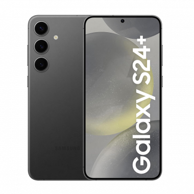 Samsung Galaxy S24+ 5G Smartphone (Dual-SIMs, 12+256GB) - Onyx Black