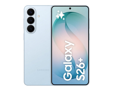 Samsung Galaxy S26+ 5G Smartphone (Dual-SIMs, 12GB+256GB) - Sky Blue