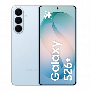 Samsung Galaxy S26+ 5G Smartphone (Dual-SIMs, 12GB+256GB) - Sky Blue