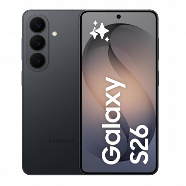 Samsung Galaxy S26 5G Smartphone (Dual-SIMs, 12GB+256GB) - Black