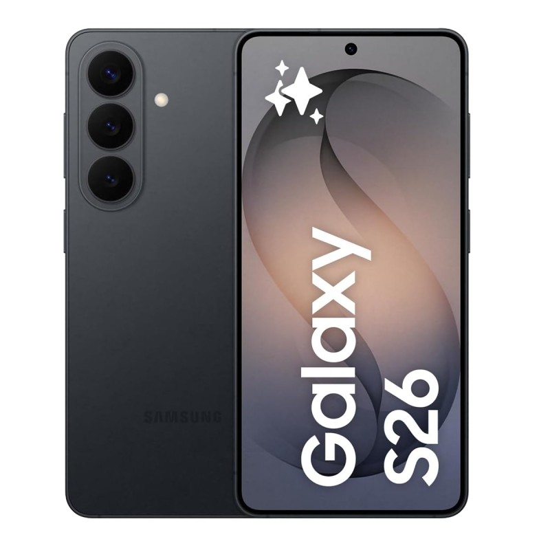 Samsung Galaxy S26 5G Smartphone (Dual-SIMs, 12GB+256GB) - Black