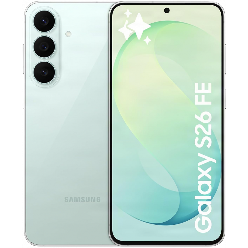 Samsung Galaxy S26 FE 5G Smartphone (Dual-SIMs, 8GB+128GB) - Pistachio
