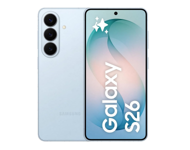 Samsung Galaxy S26 5G Smartphone (Dual-SIMs, 12GB+256GB) - Sky Blue