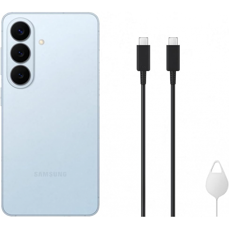 Samsung Galaxy S26 5G Smartphone (Dual-SIMs, 12GB+256GB) - Sky Blue