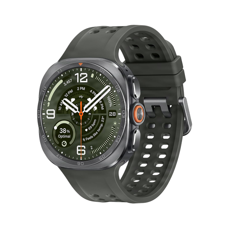 Samsung Galaxy Watch Ultra 2 Smart Watch (LTE, 47mm) - Titanium Sliver with Black Marina Band