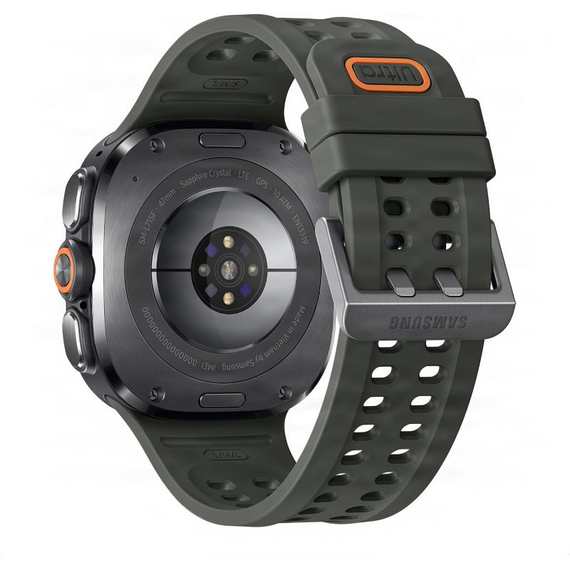 Samsung Galaxy Watch Ultra 2 Smart Watch (LTE, 47mm) - Titanium Sliver with Black Marina Band
