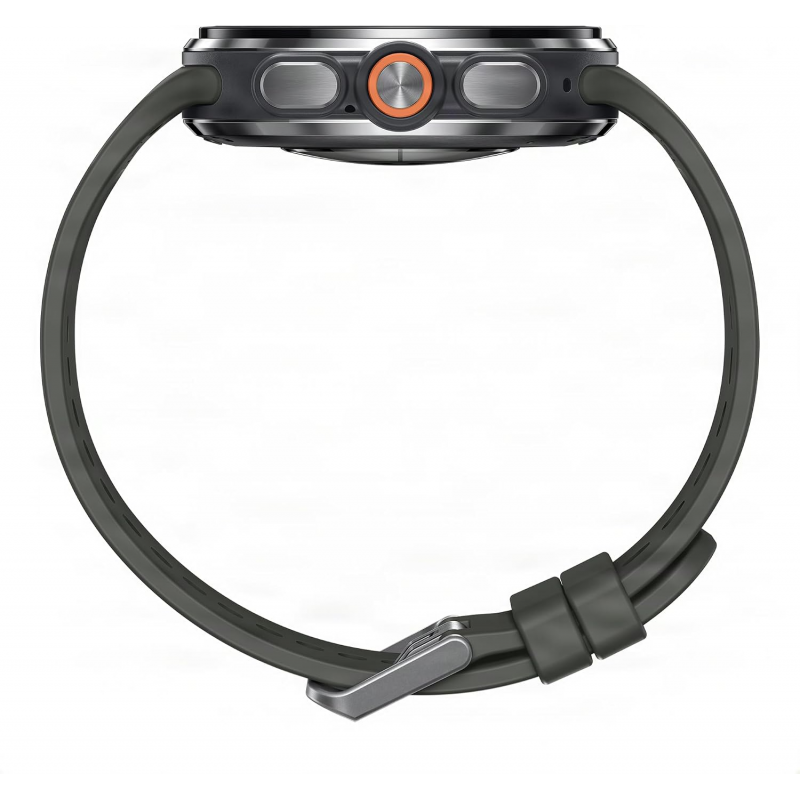 Samsung Galaxy Watch Ultra 2 Smart Watch (LTE, 47mm) - Titanium Sliver with Black Marina Band