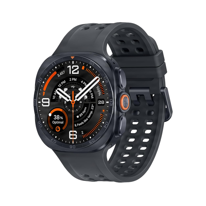 Samsung Galaxy Watch Ultra 2 Smart Watch (LTE, 47mm) - Titanium Grey with Black Marina Band