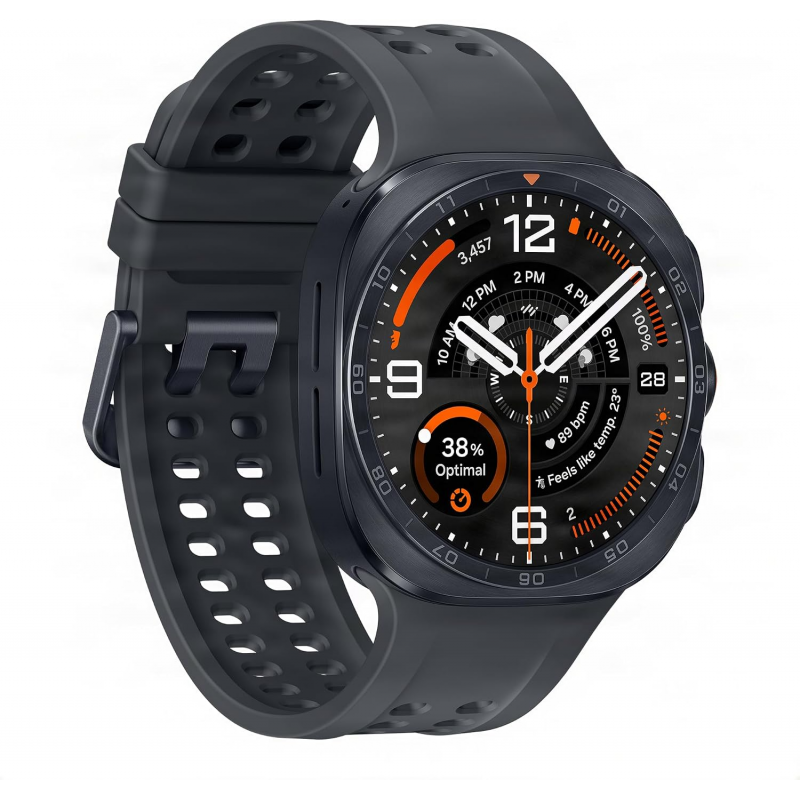 Samsung Galaxy Watch Ultra 2 Smart Watch (LTE, 47mm) - Titanium Grey with Black Marina Band