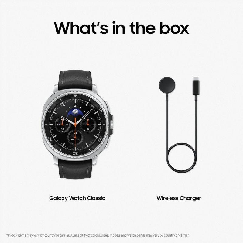 Samsung Galaxy Watch 8 Classic Smart Watch (Bluetooth, 46mm) - Black