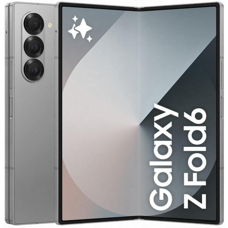 Samsung Galaxy Z Fold 6 Smartphone (12+256GB) - Silver Shadow