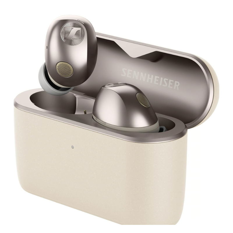 Sennheiser MOMENTUM True Wireless 5 Bluetooth Earbuds- Cream