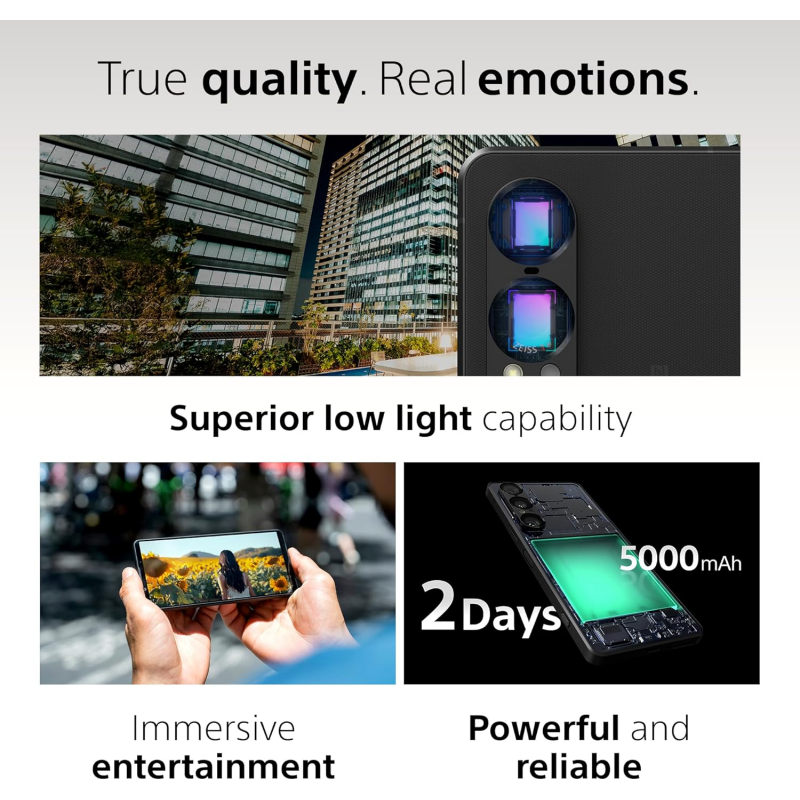 Sony Xperia 1 VII 5G Smartphone (Dual-SIMS, 12+512GB) - Orchid Purple