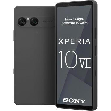 Sony Xperia 10 VII 5G Smartphone (Dual-SIM, 8 +128GB) - Charcoal Black